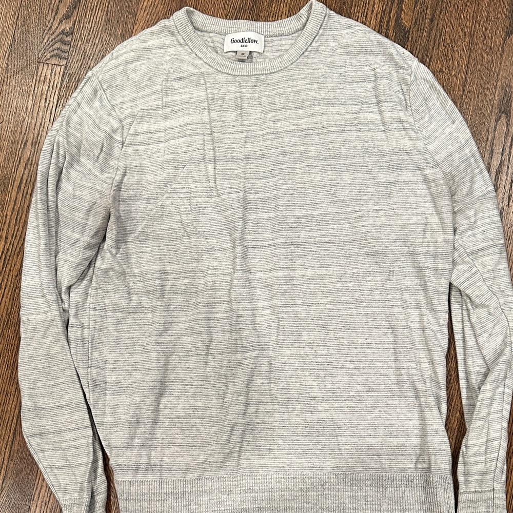 Goodfellow & Co Light Gray Knit Pullover